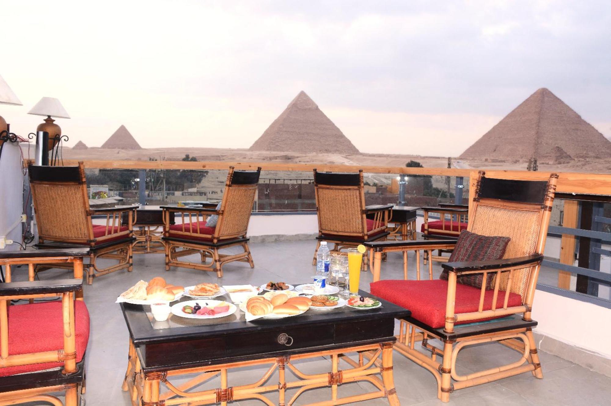 Nun Pyramids Hotel Kafrat al Jabal Bagian luar foto