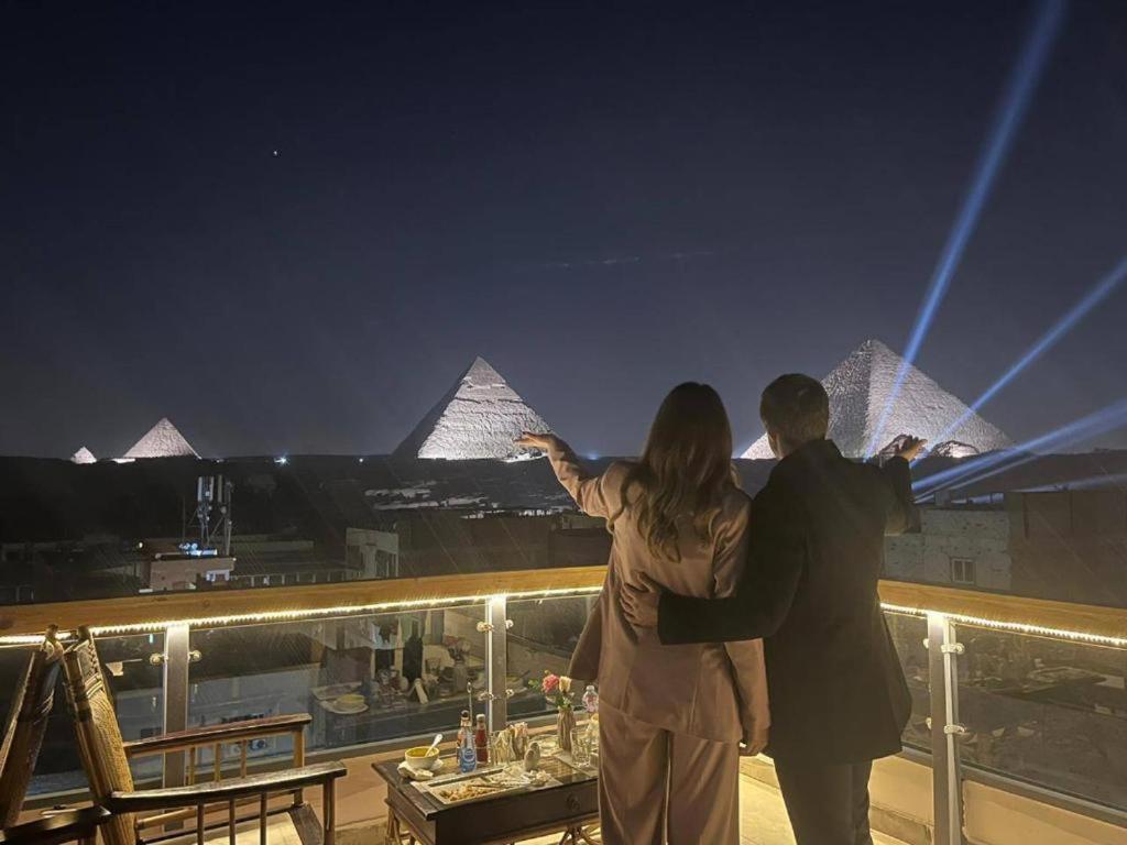 Nun Pyramids Hotel Kafrat al Jabal Bagian luar foto